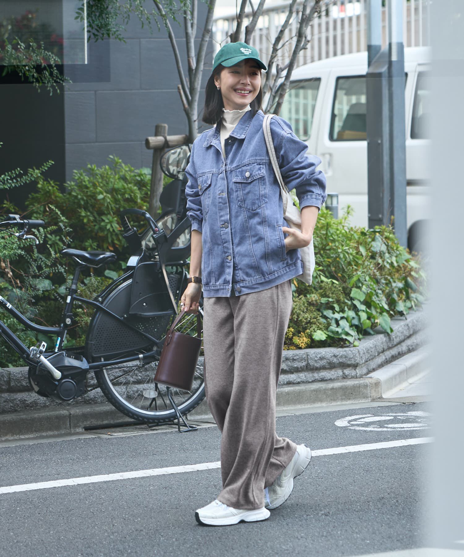 STYLE DELI「ゆったりフォルムハイブリーチGジャン」|デニムジャケット|