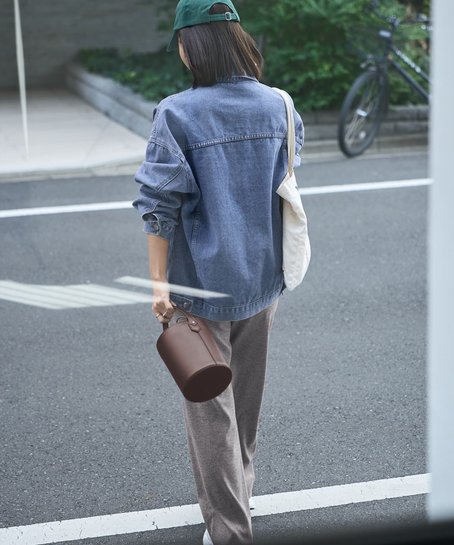 STYLE DELI「ゆったりフォルムハイブリーチGジャン」|デニムジャケット|