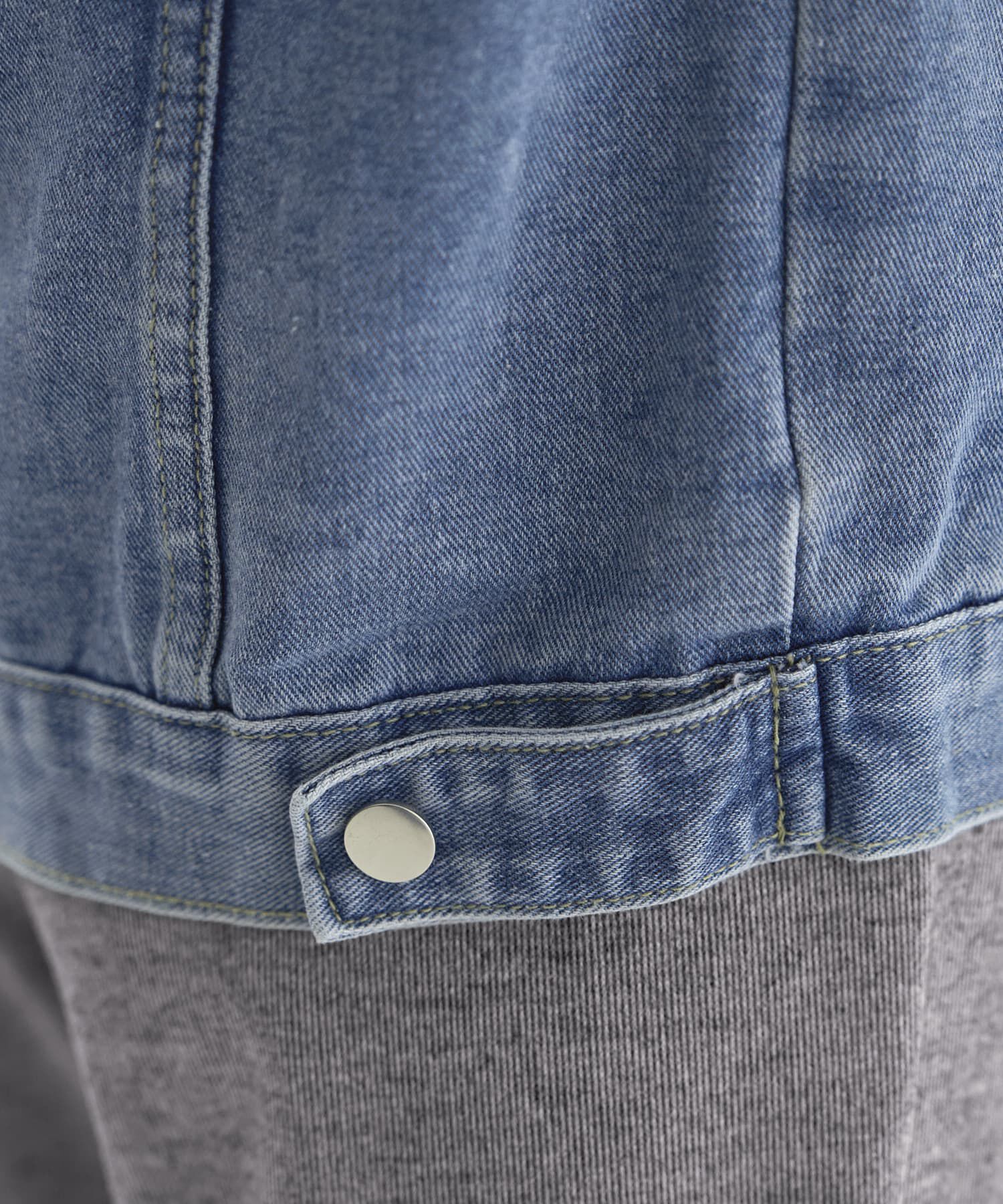 STYLE DELI「ゆったりフォルムハイブリーチGジャン」|デニムジャケット|