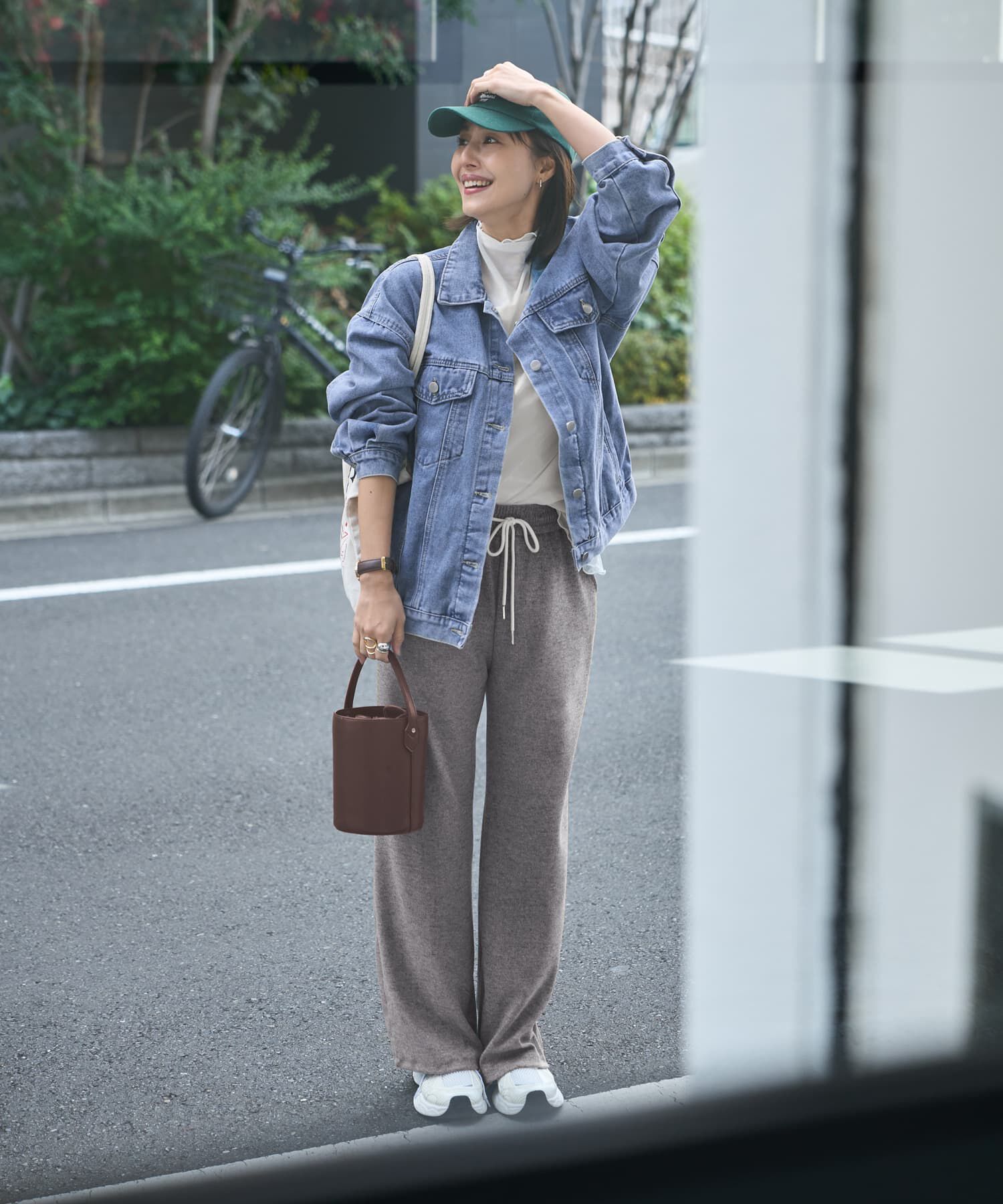 STYLE DELI「ゆったりフォルムハイブリーチGジャン」|デニムジャケット|