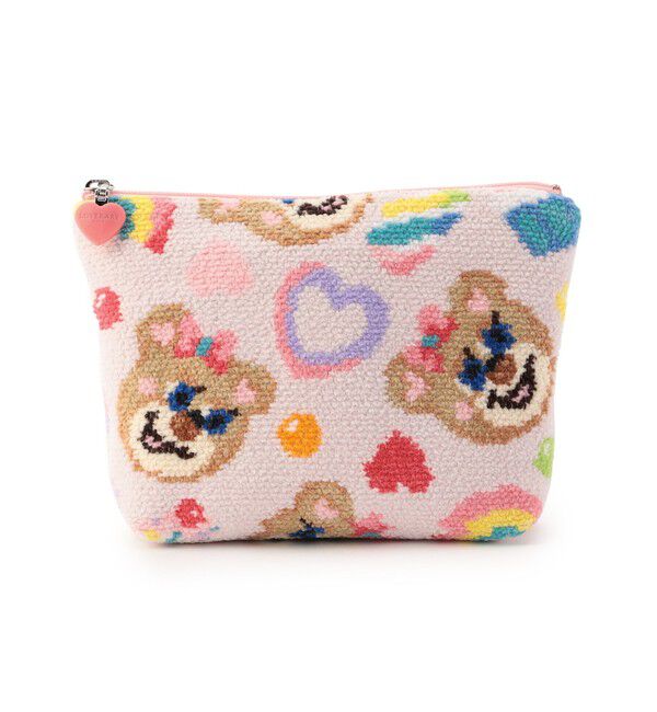 LOVERARY BY FEILER「ハッピーポップニナ　ポーチ　L/HPA-233094」|ポーチ|ペールパープル