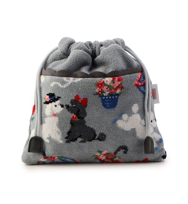 FEILER「モンプティルル　巾着　MPL-241081」|ポーチ|ライトグレー