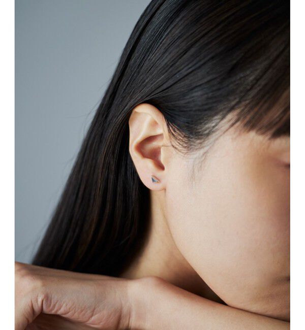 Jouete「[WEB LIMITED] バースデーピアス トライアングル /5月・7月・9月」|ピアス|