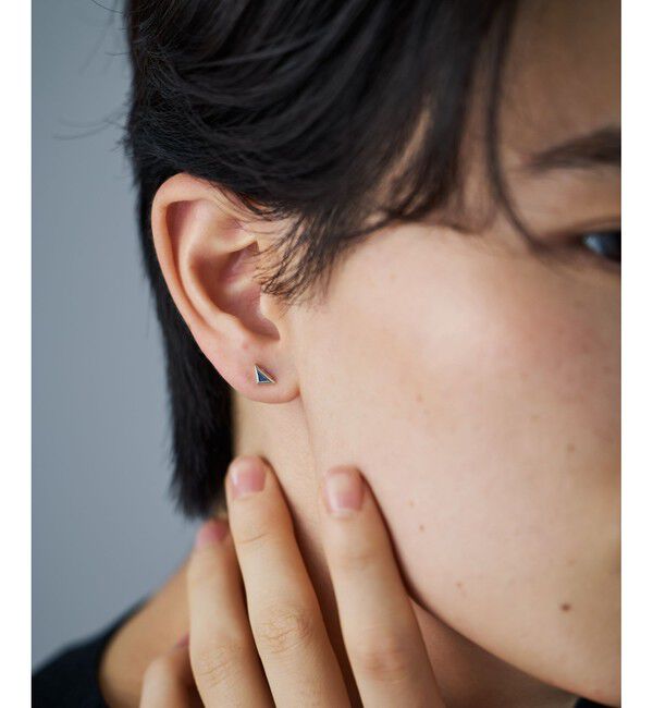 Jouete「[WEB LIMITED] バースデーピアス トライアングル /5月・7月・9月」|ピアス|