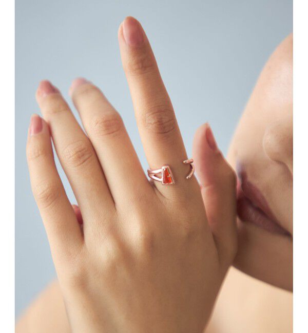 Jouete「[スペシャル] フォークリング セット カーネリアン」|リング|