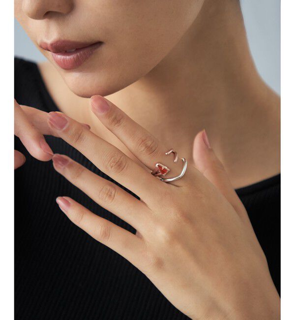 Jouete「[スペシャル] フォークリング セット カーネリアン」|リング|