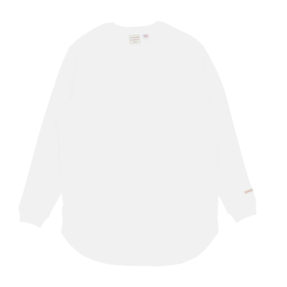 BACKYARD FAMILY「ロンt メンズ ブランド 通販 goodwear 長袖 tシャツ ロングスリーブ グッドウェア」|Tシャツ・カットソー|ホワイト1