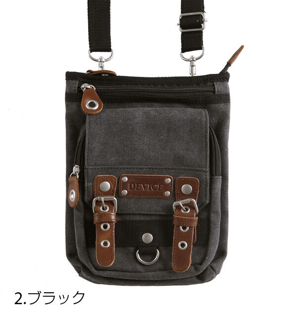 BACKYARD FAMILY「DEVICE 通販 メガ ヒップバッグ バッグ 定番 キャンバス メンズブランド シザーバッグ」|ショルダー・メッセンジャー|