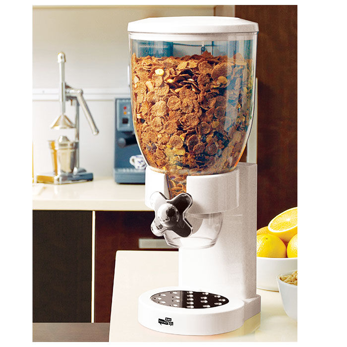 BACKYARD FAMILY「ストッカー 収納 通販 フードディスペンサー フードストッカー 犬 猫 ドッグフード入れ 簡単操作」|食器・キッチングッズ|