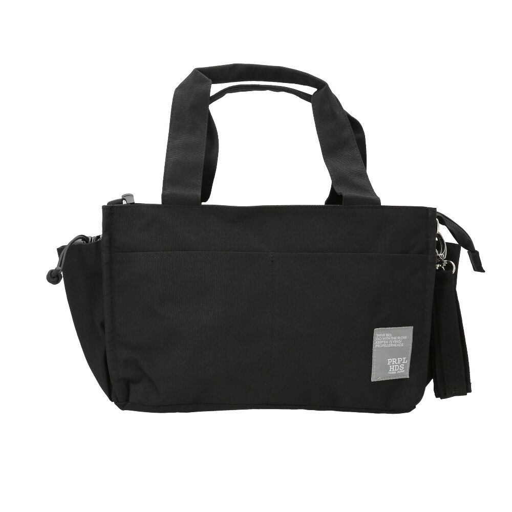 BACKYARD FAMILY「トートバッグ レディース 通販 ミニショルダー 2way ブランド プロペラヘッズ おしゃれ 大人」|トートバッグ|ブラック1