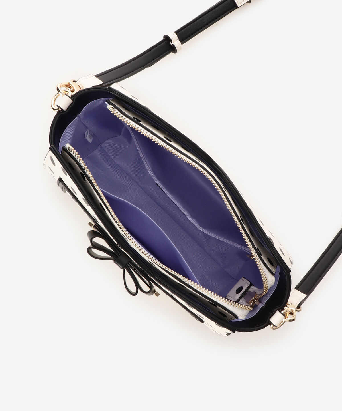 Samantha Vega「ソリッドリボンドットショルダーバッグ」|ショルダー・メッセンジャー|