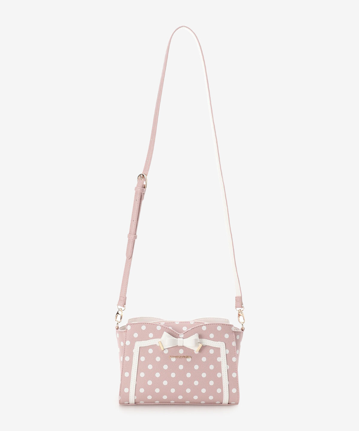 Samantha Vega「ソリッドリボンドットショルダーバッグ」|ショルダー・メッセンジャー|