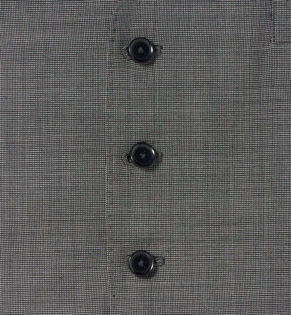 UNITED ARROWS「ピンチェック ５ボタン ベスト」|その他|