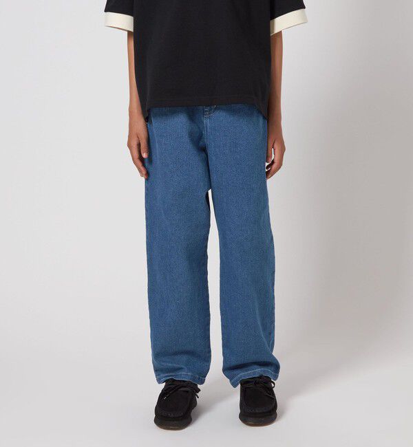 UNITED ARROWS green label relaxing「ストレッチデニム ストレートパンツ / キッズ  100cm-160cm - ストレッチ -」|デニム|