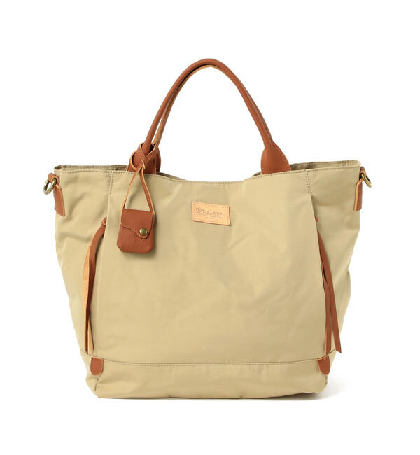 Ray BEAMS 「toleur / ポリエステル 2way トートバッグ」|トートバッグ|