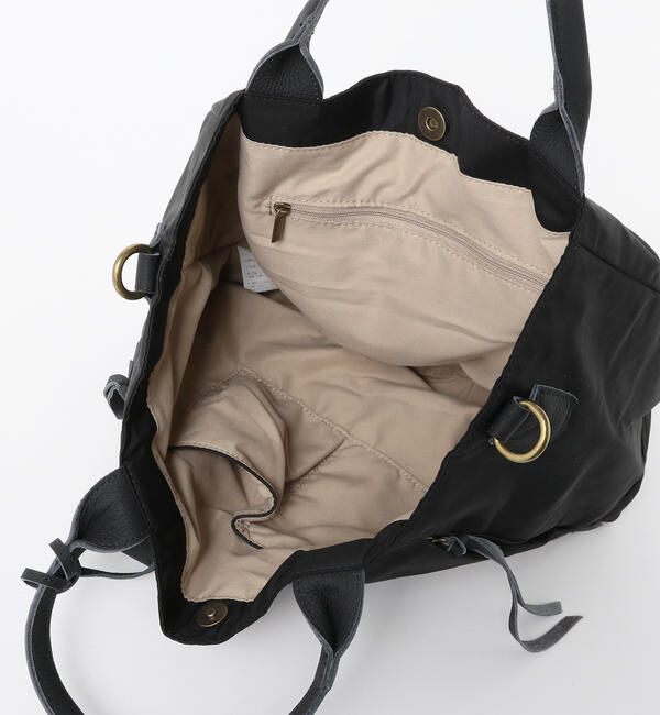 Ray BEAMS 「toleur / ポリエステル 2way トートバッグ」|トートバッグ|