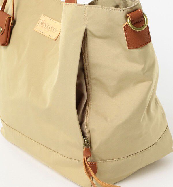 Ray BEAMS 「toleur / ポリエステル 2way トートバッグ」|トートバッグ|