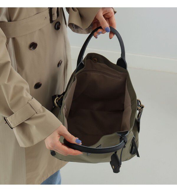 Ray BEAMS 「toleur / ポリエステル 2way トートバッグ」|トートバッグ|