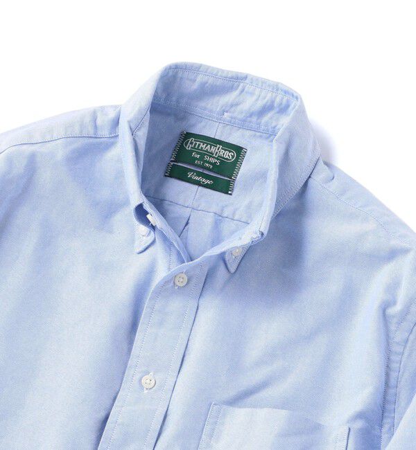 SHIPS「GITMAN VINTAGE: オックスフォード ボタンダウン シャツ」|シャツ・ブラウス|