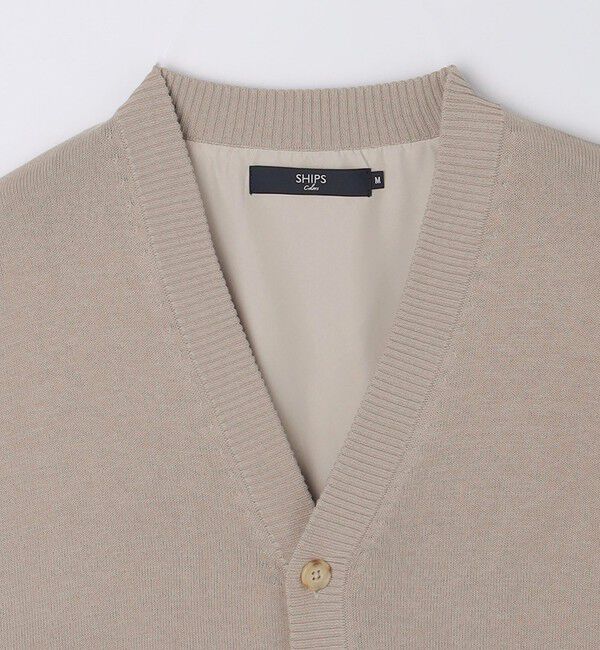 SHIPS Colors 「SHIPS Colors:〈手洗い可能〉Vネック カーディガン」|カーディガン|