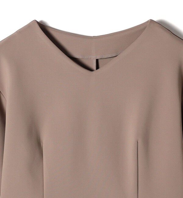 SHIPS for women「〈手洗い可能〉ストレッチ ダンボール ブラウス（セットアップ対応）」|シャツ・ブラウス|