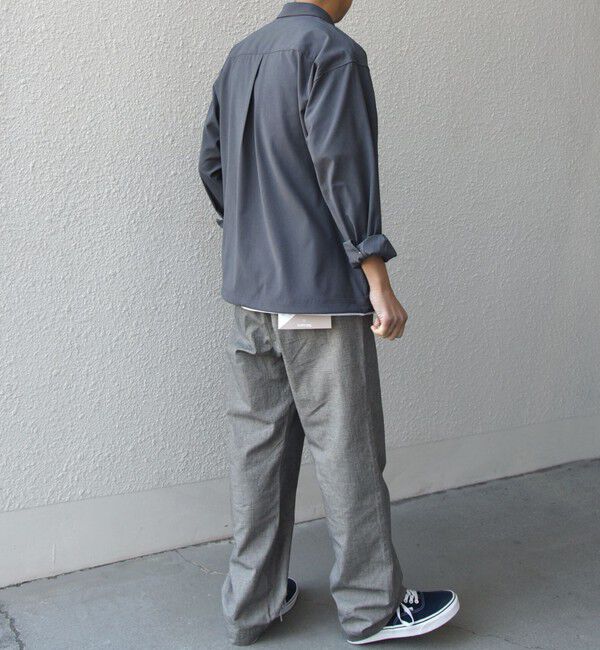 SHIPS any「SHIPS any:〈吸水速乾〉Rapidry スキッパー プルオーバー シャツ(セットアップ対応)◇」|シャツ・ブラウス|