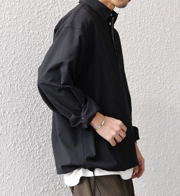 SHIPS any「SHIPS any:〈吸水速乾〉Rapidry スキッパー プルオーバー シャツ(セットアップ対応)◇」|シャツ・ブラウス|