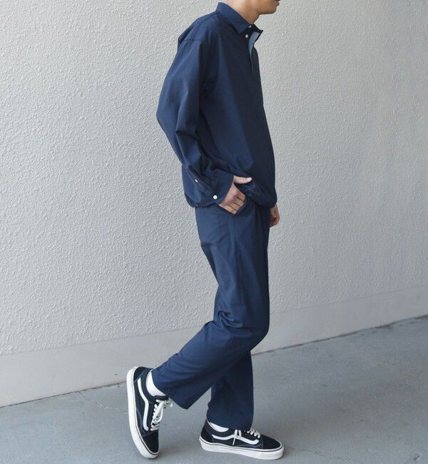 SHIPS any「SHIPS any:〈吸水速乾〉Rapidry スキッパー プルオーバー シャツ(セットアップ対応)◇」|シャツ・ブラウス|