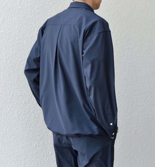 SHIPS any「SHIPS any:〈吸水速乾〉Rapidry スキッパー プルオーバー シャツ(セットアップ対応)◇」|シャツ・ブラウス|