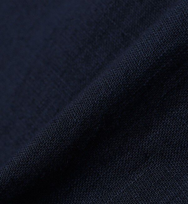 SHIPS any「SHIPS any:〈洗濯機可能〉NOVELTEX リネン ジップ ベスト(セットアップ対応)◇」|ベスト・ジレ|