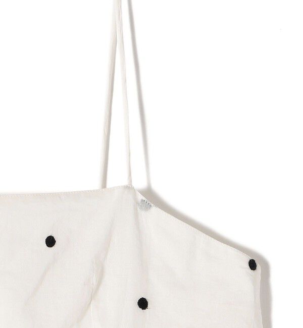 SHIPS Colors 「SHIPS Colors:〈手洗い可能〉コットンオーガンジー ドット エンブロイダリー キャミソール」|キャミソール|