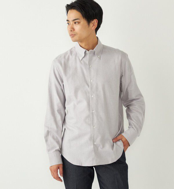 SHIPS Colors 「SHIPS Colors:ボタンダウン ソリッド ネルシャツ」|シャツ・ブラウス|