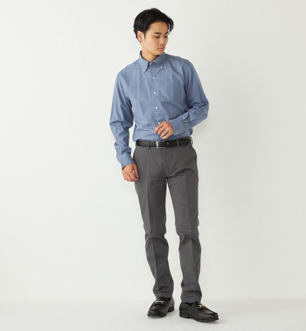 SHIPS Colors 「SHIPS Colors:ボタンダウン ソリッド ネルシャツ」|シャツ・ブラウス|