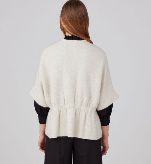 ダブルフェイスフォックス ウエストギャザーカーディガン（Ballsey