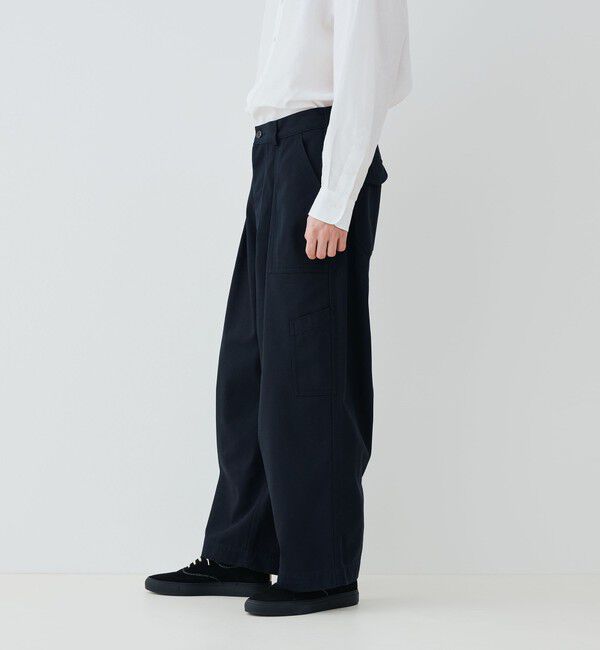 GALERIE VIE「ドライカツラギ メカニックパンツ」|チノ|