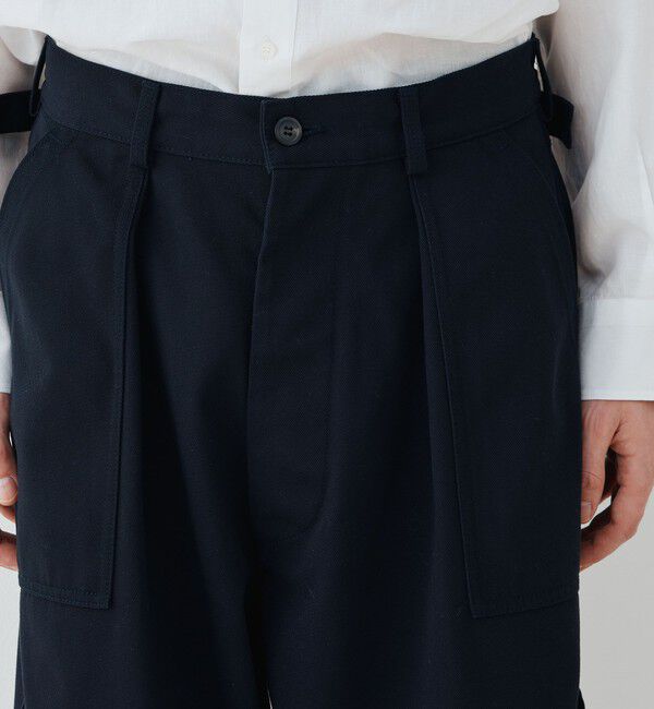 GALERIE VIE「ドライカツラギ メカニックパンツ」|チノ|