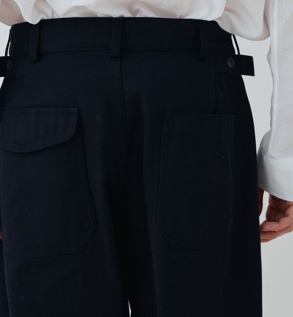 GALERIE VIE「ドライカツラギ メカニックパンツ」|チノ|