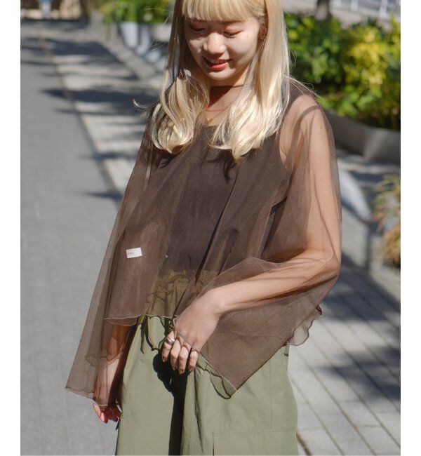 JOINT WORKS「【COMMRE/コムル】チュールカーディガン」|カーディガン|