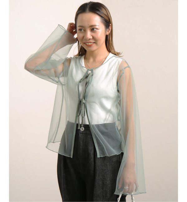 JOINT WORKS「【COMMRE/コムル】チュールカーディガン」|カーディガン|