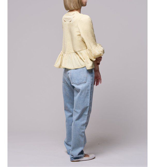 IENA LA BOUCLE「《追加》IENA LA BOUCLE ピンタック刺繍ブラウス2」|シャツ・ブラウス|