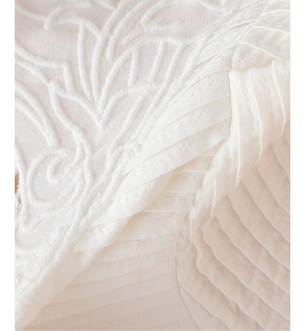 IENA LA BOUCLE「《追加》IENA LA BOUCLE ピンタック刺繍ブラウス2」|シャツ・ブラウス|