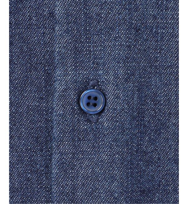 SLOBE IENA「フェザーデニムビッグボウタイシャツ」|シャツ・ブラウス|