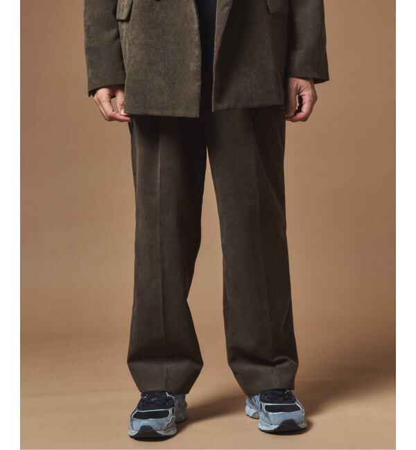 EDIFICE「"MULTI FUNCTION" コーデュロイ イージー スラックス」|スラックス|