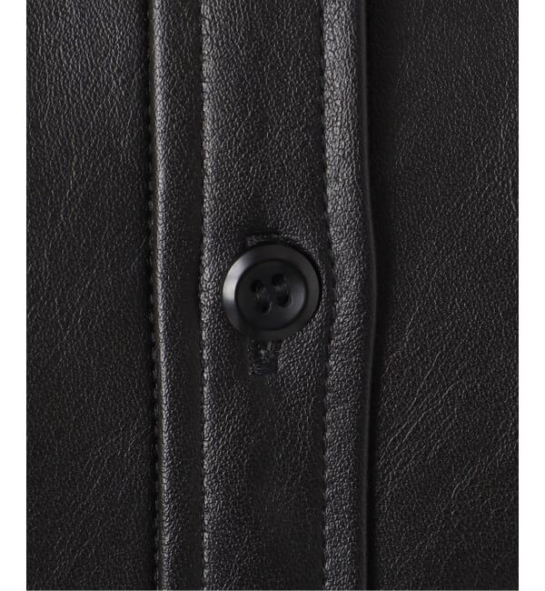 JOURNAL STANDARD「ウォッシャブルフェイクレザーシャツ」|シャツ・ブラウス|