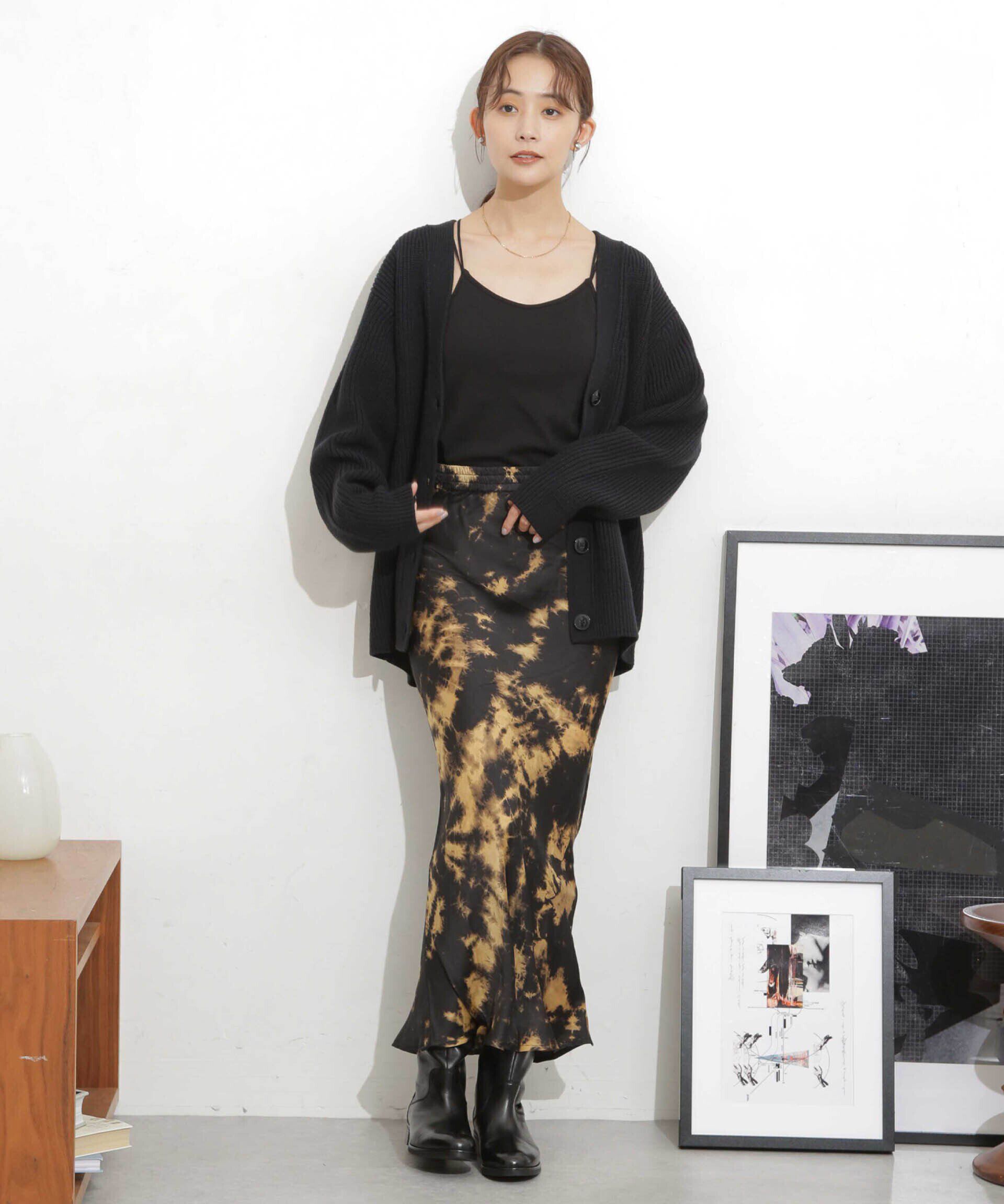 nano･universe「畦編Vネックカーディガン」|ニット・セーター|