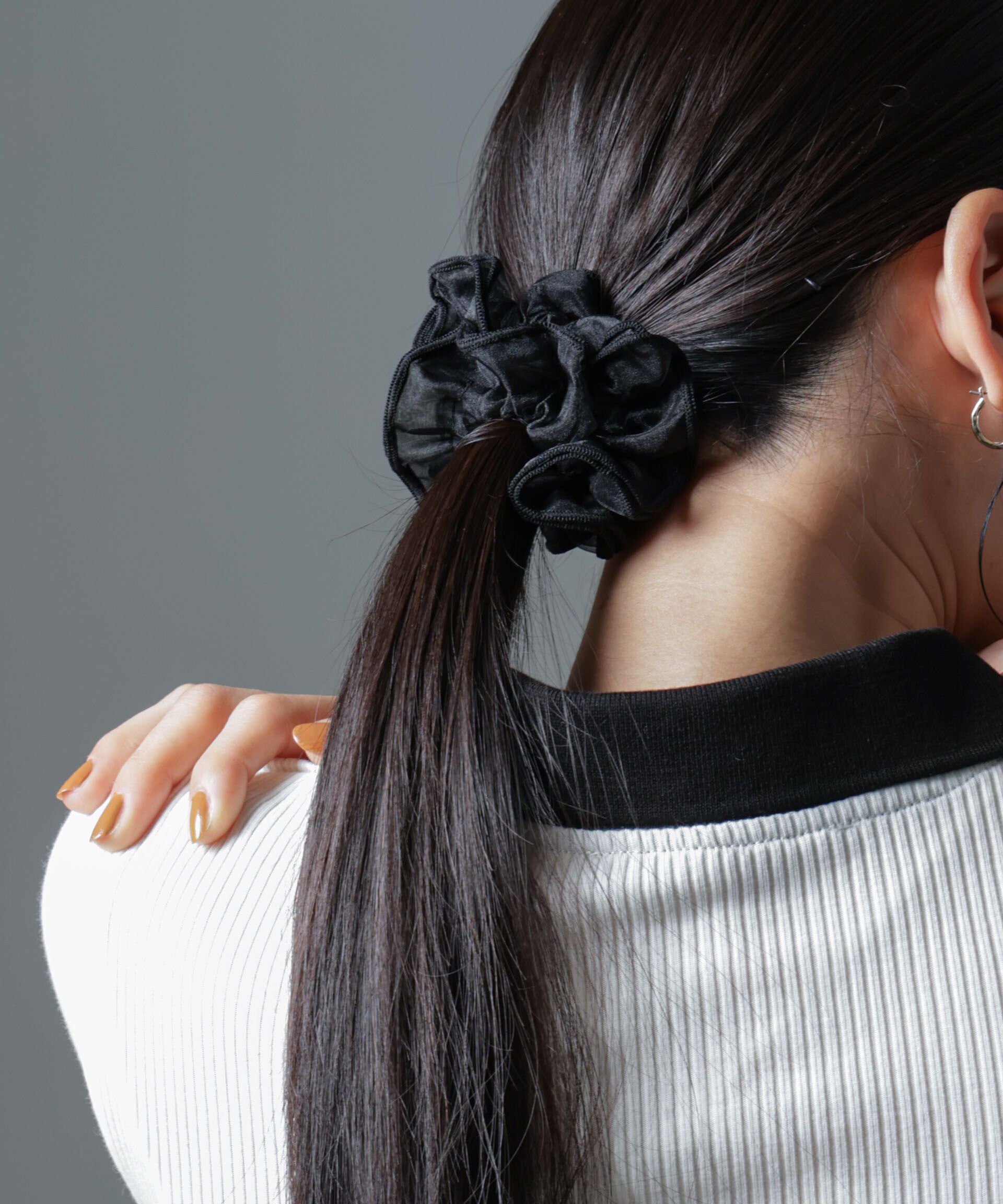 nano･universe「サテン＆オーガンシュシュセット」|その他|