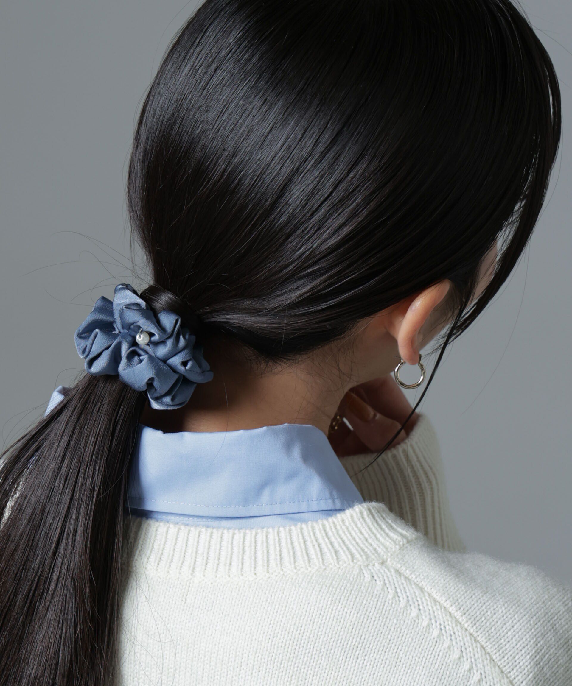 nano･universe「サテン＆オーガンシュシュセット」|その他|