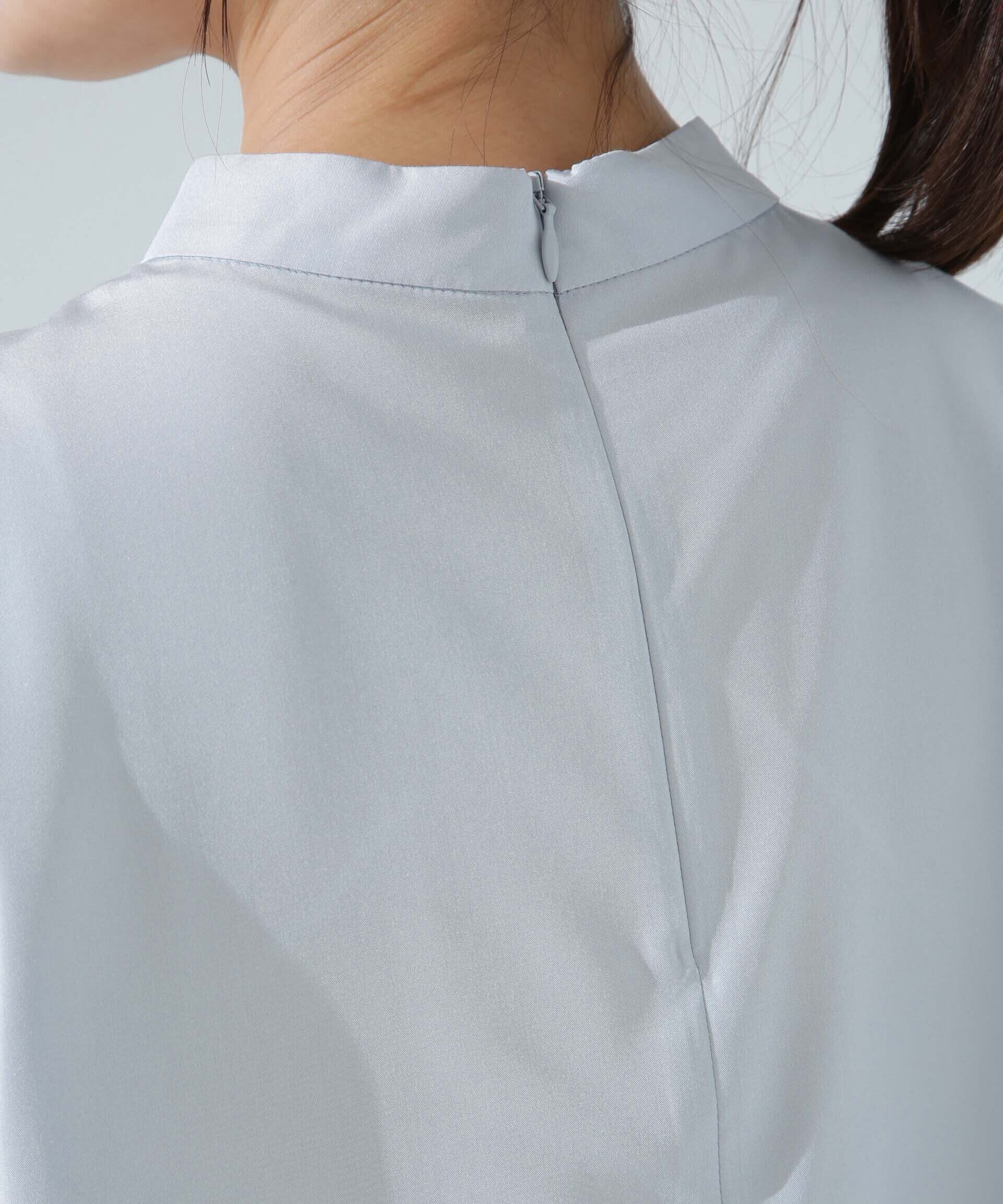 nano･universe「モダールピーチブラウス」|シャツ・ブラウス|