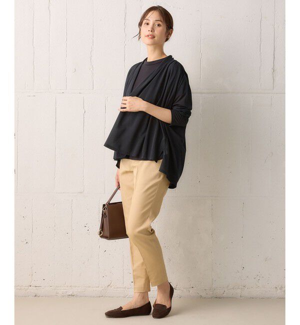 組曲「【WEB限定】シアーツイルジャージーショート カーディガン」|カーディガン|