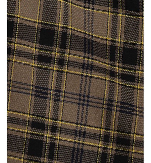 組曲「シアーツイルチェック ハイネックブラウス」|シャツ・ブラウス|